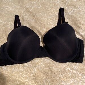 Bra with lace under trim and removable straps that criss cross by Paramour